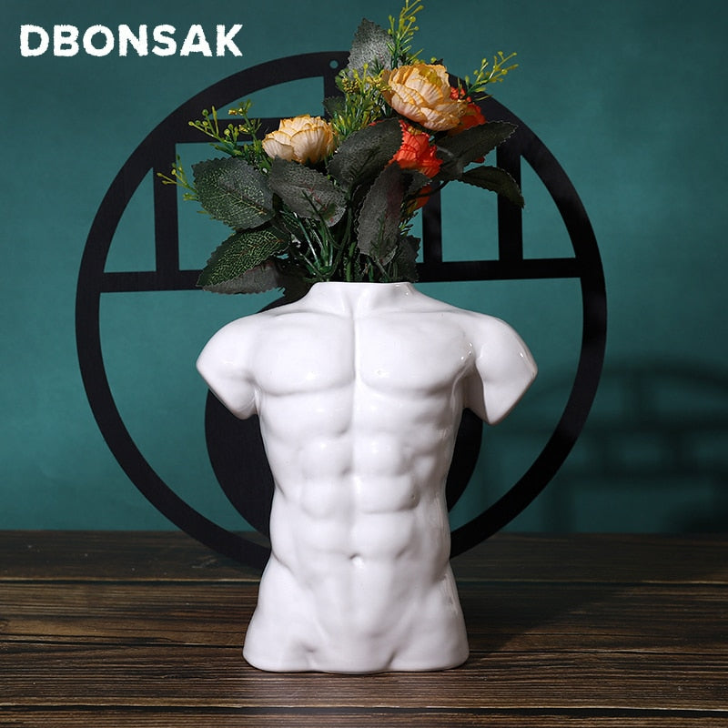 NUDE FLOWER HEADED ART