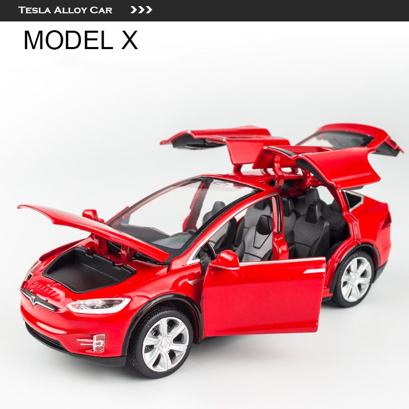 Tesla MODEL X MODEL 3 MODEL S Alloy Car Model