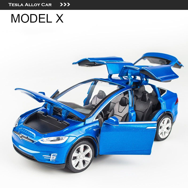 Tesla MODEL X MODEL 3 MODEL S Alloy Car Model